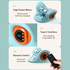 Masajeador de cuello 2026 Nueva actualización 3 en 1 masajeador portátil con calor y estiramiento cómodo, intensidad ajustable para relajación de cuello y hombros en casa, oficina 💆‍♀️✨